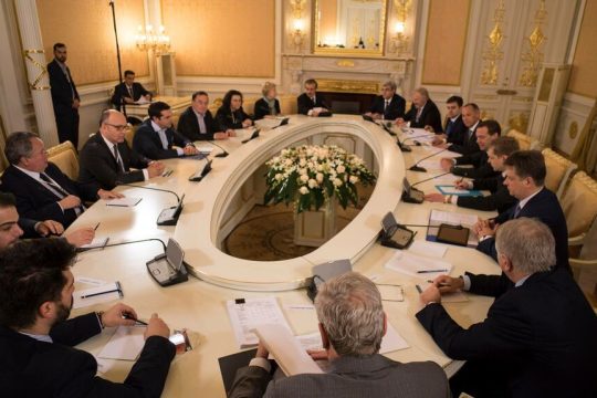 syriza 2015 - russia medvedef
